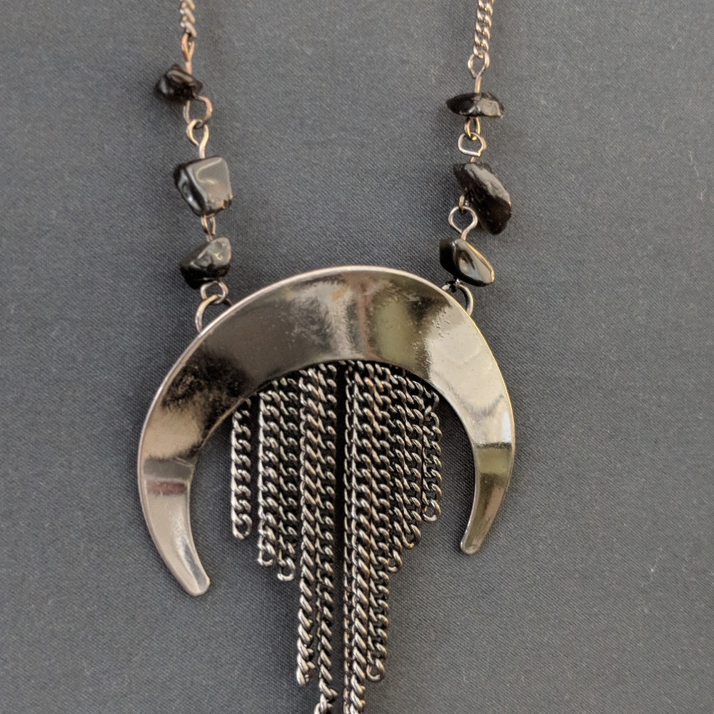 Crecent moon necklace